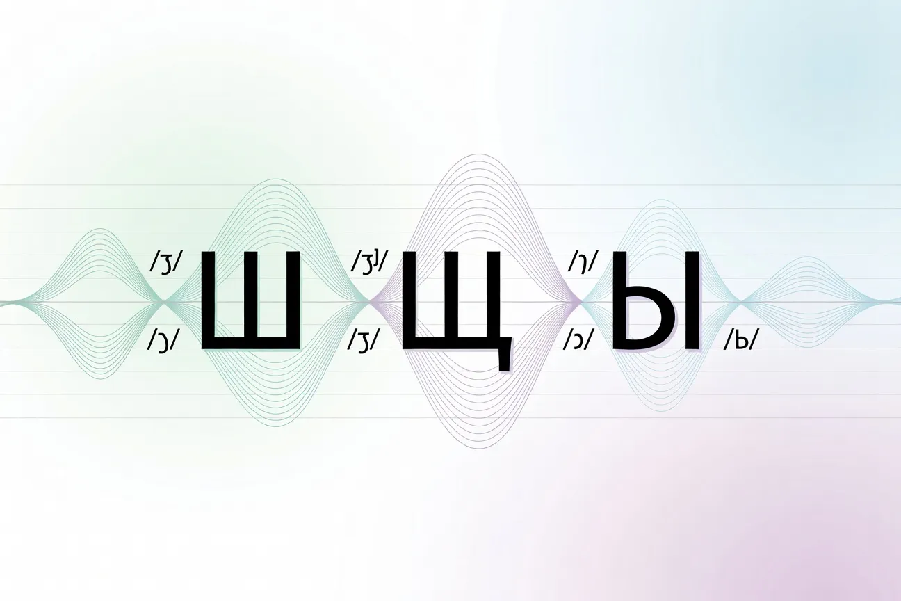 Diagramme phonétique des sons difficiles du russe en alphabet cyrillique